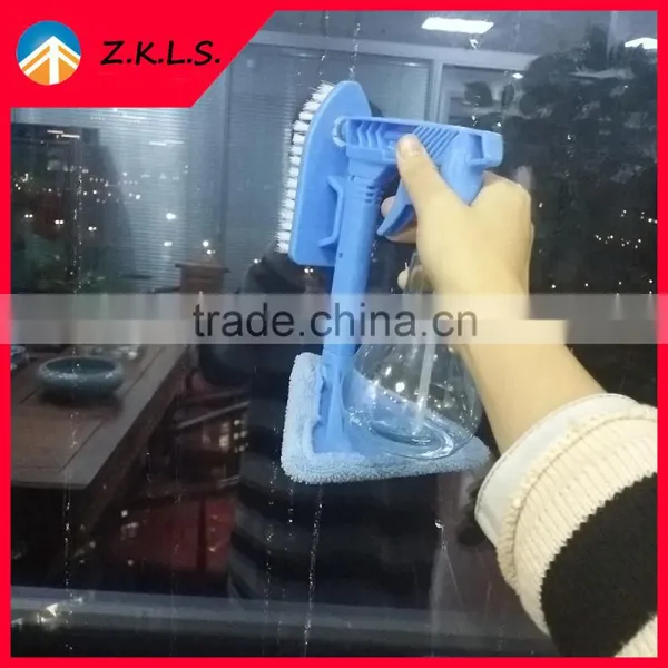 Household Cleaning Multifunction 3 In 1 Spray Brush Set With Cloth photo-2