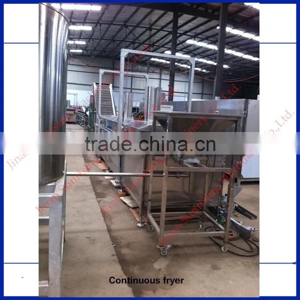 Automatic Continuous Deep Snack Food Fryer With Double Conveyor photo-4
