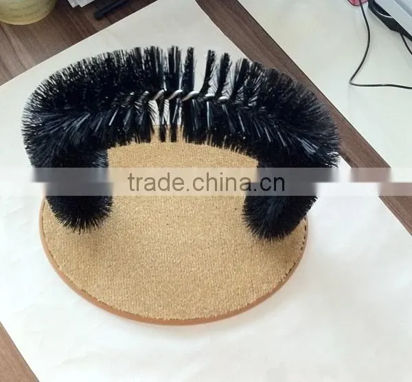 Cat Toy Arch Cat Brush Scratcher Pet Groomer photo-4