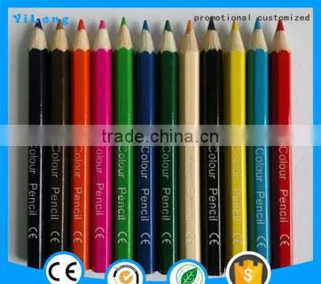 2016 Super Cute Flocking Eco-friendli Wooden Pencil for Kids Drawing Color Lead Pencil photo-3