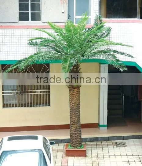 Artificial Decorative Painting Palm Tree Bark photo-3