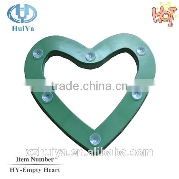 Wholesale Empty Heart Floral Foam Oasis Flower Mud for Wedding Decoration photo-2