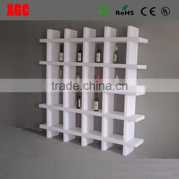 Living Room Furniture Industrial Bookshelf With Solid Wood Shelf photo-2