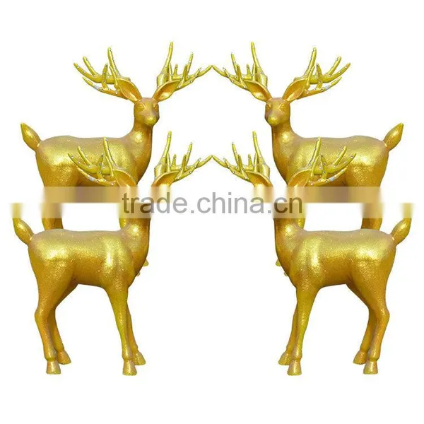 Fiber Glass Reindeer Decoration Statue photo-2