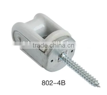 802-2 Brown Glazed Porcelain Wiring Insulator photo-2