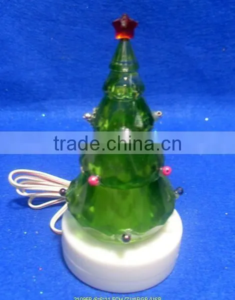 Dongguan Acrylic LED Christmas Tree With USB and Music Decor photo-2