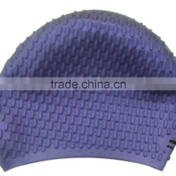 2015 New Stylish Silicone Swimming Caps for Long Hair(CAP-1201) photo-5