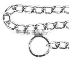 DOG CHOKE CHAIN METAL SILVER FULL RANGE OF SIZES , High Quality Dog Choke Chain And Metal Chain, DOG LEASH photo-4