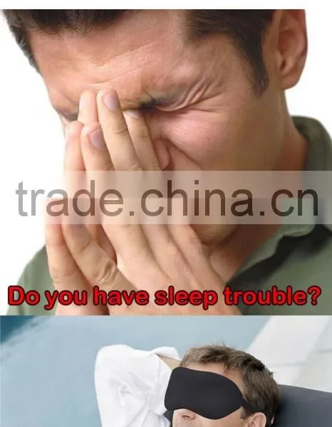 Travel Rest 3d Eye Blindfold Soft Eye Cover Protective Eyepatch for Sleeping photo-5