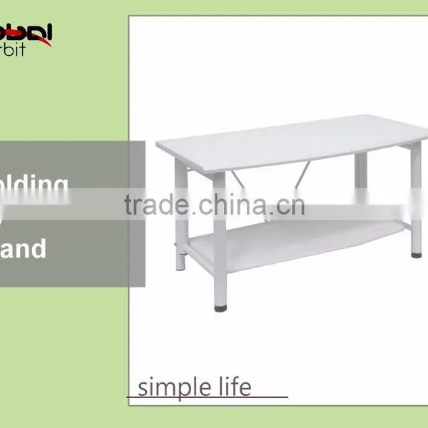 New Modern Design Wood Furniture TV Stand With DVD Storage Rack photo-2