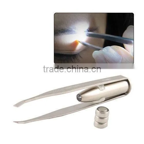Light Eyelash Removal Tweezer Clip Make Up Led Eyebrow Hair Beauty Tool photo-4