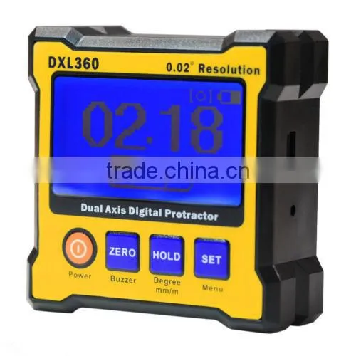Angle Finder Cube Digital Magnetic Protractor Gauge Inclinometer Level Box photo-2