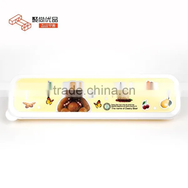 L00136 2017 New Design Cute Baby Tableware, Kids Stainless Steel Dinnerware, Children Tableware Set With Box photo-3