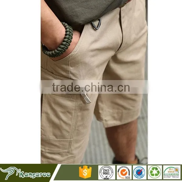 Simple Men Canvas Cargo Pants Shirt New Style photo-3