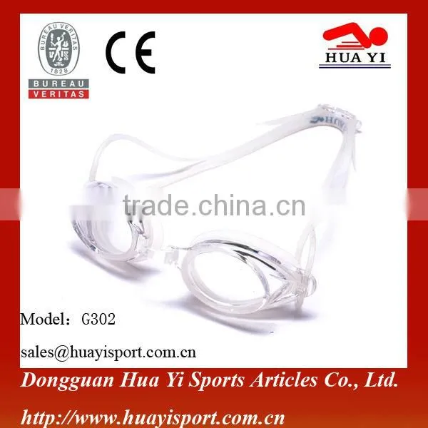Popular Silicone Transparent Colors Swimming Goggle photo-2