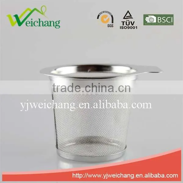 WCA186 Classic Style Stainless Steel Mesh Tea Strainer Infuser - Durable and Rust Resistant photo-4