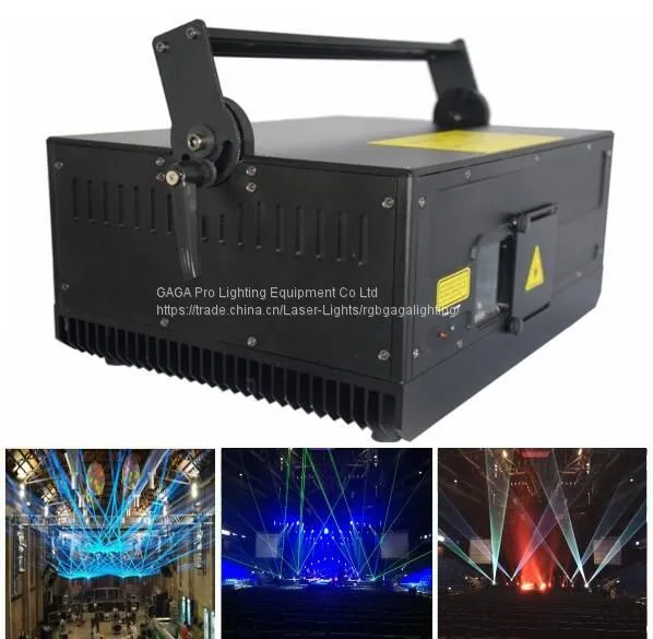 DMX Full Color Animation Laser Light (GA-F-RGB7000) photo-5