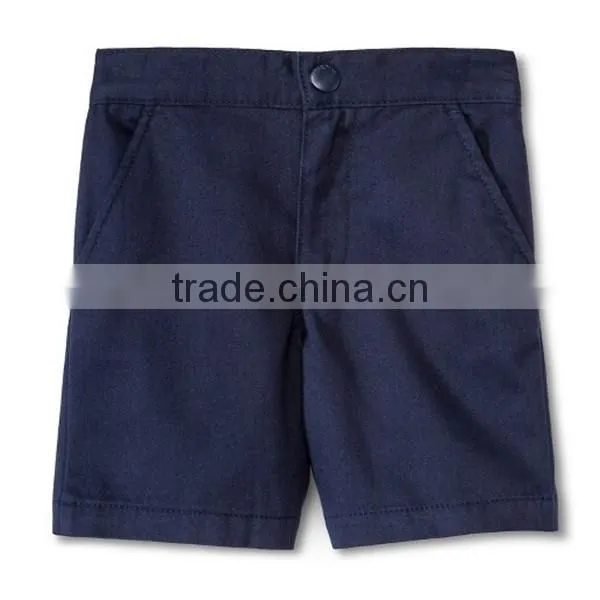 Cotton Twill Boys Primary School Uniform Shorts photo-3