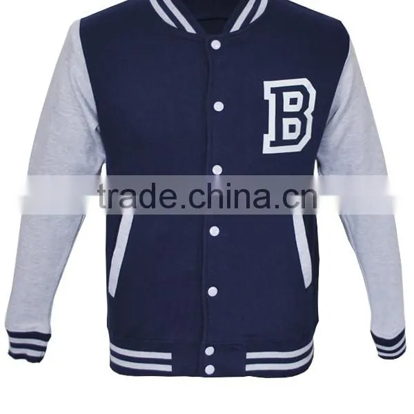 High Quality Casual Cotton Varsity Jackets photo-3