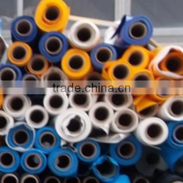 Pvc Coated Fabric Tarpaulin Stock Lots For Tent and Truck Cover photo-2