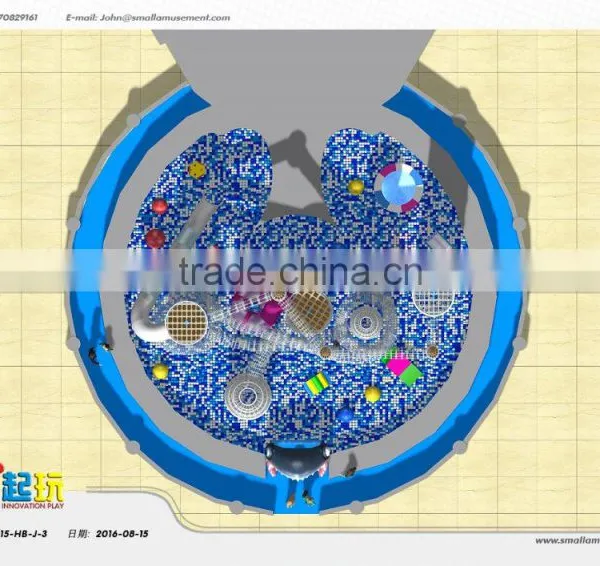 Junior Area of Ocean Themed Indoor Kids Playground photo-6