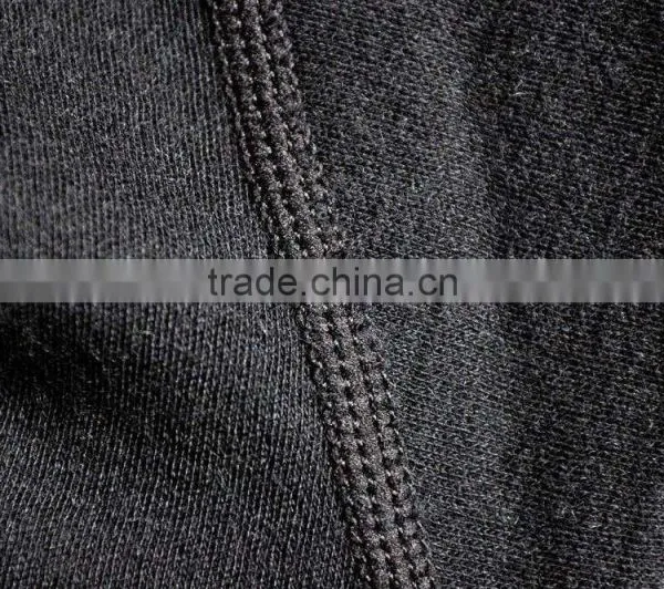Custom 2016 New Brand 100% Pure Merino Wool Men's Mid Weight 1/4 Zip Outdoor Athletic Base Layer Sport Long Sleeve Clothes Shirt photo-6