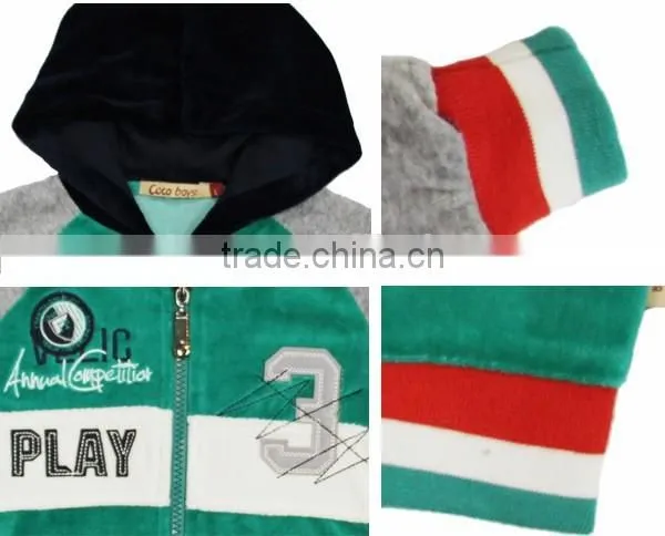 Customized Velvet Best Selling Kids Party Wear Dresses for Boys photo-2