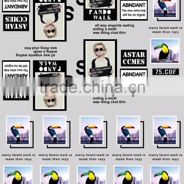 Good Quality Screen Printing Show Custom Plastisol Heat Transfer Sticker photo-4