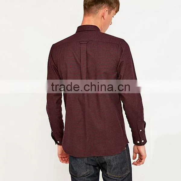 2016 Latest Shirt Designs for Men Slim Fit100 Polyester Mens Dress Shirts photo-4