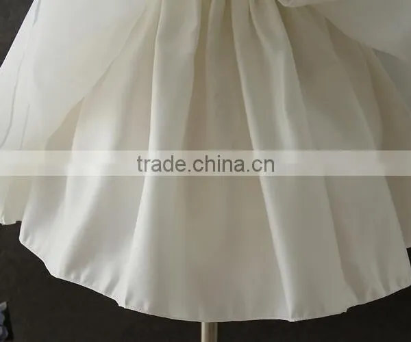 2017 New Born Baby Clothes White First Communion Dress Embroidery Flower Baby Cotton Frocks Designs 1 Year Baby Girl Dresses Hat photo-6