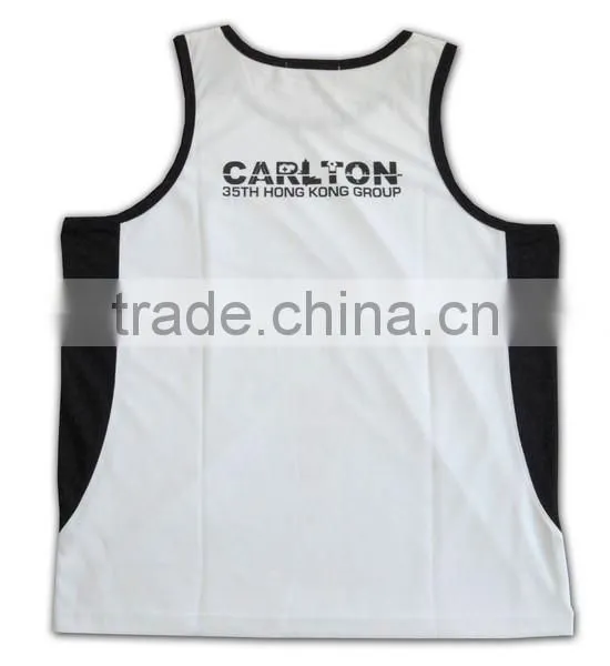 Chinese Manufatory High Quality New Design Basketball Tank photo-6