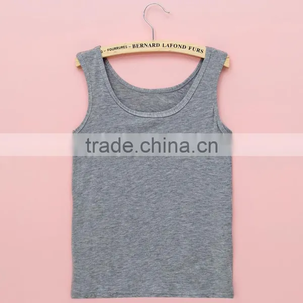 Modal Women's Vest 2016 Cultivate One's Morality Show Thin U h a T-shirt The New Render Unlined Upper Garment in Summer photo-4