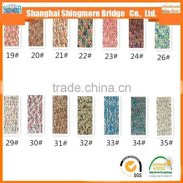 China Knitting Yarn Factory Hot Wholesale Eco-friendly Quality Soft Ribbon Yarn for Hand Knitting photo-5