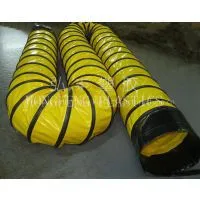 Yellow Spiral Flexible Duct