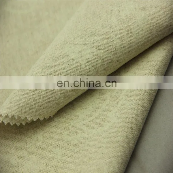 Luminous Fabric Linen Cotton Blended Fabric 55%linen 45%cotton photo-6