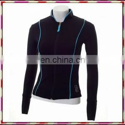 Ladies Elegant Sports Jackets Classic Design Ice Skating Jacket
