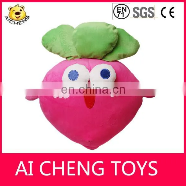 Custom Cute Colorful Plush Vegetables Toys