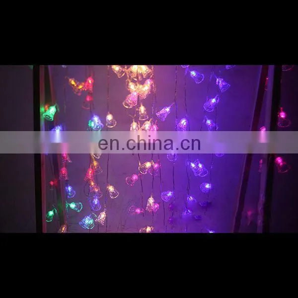 Hot Selling Waterproof LED String Lights Holiday Lighting AC110V/220V Xmas Wedding Party Christmas Decorations Hollow Bell photo-4