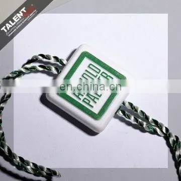 Custom Private Brand Garment Price Swing Tag String Seal Tag photo-2