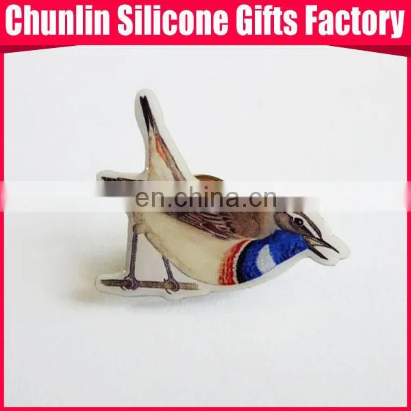 Country Flag Printed Metal Lapel Pin photo-6