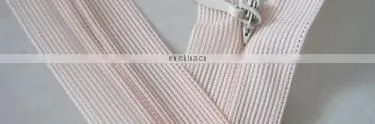#3 Nylon Cloth Tape Lace Tape Invisible Zipper With Tear Drop Puller photo-5