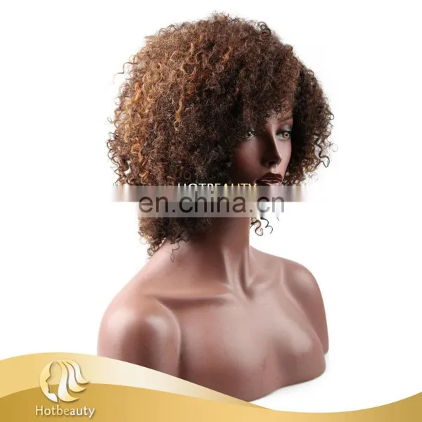 2017 New Arrival Colored Kinky Curly Wig, Sexy Curly Style Hair photo-2