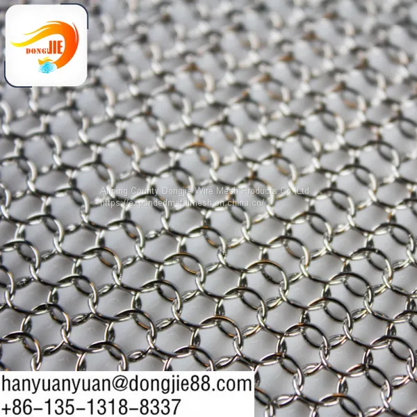 Chain Link Ring Mesh for Metal Curtain