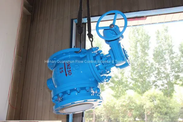 Full Bore Top Entry Eccentric Ball Valve For District Heating Water photo-4