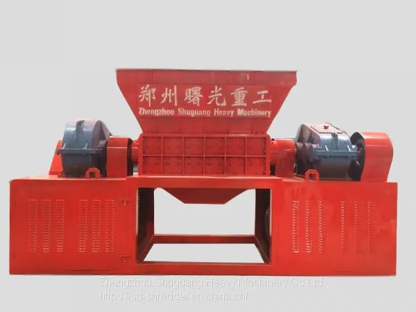 Good Quality Metal Plastic Tire Shredding Machine photo-4