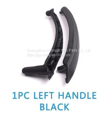 LHD RHD Inner Door Quality Leather Complete Pull Handle For BMW
