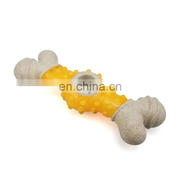 2020 New Arrival Environmental Sustainable Material Chewing Dental Care Dog Toy Bone photo-6