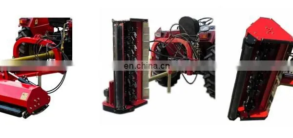 3 Point Offset Mi-heavy Side Walking Tractor Flail Mower With CE photo-4
