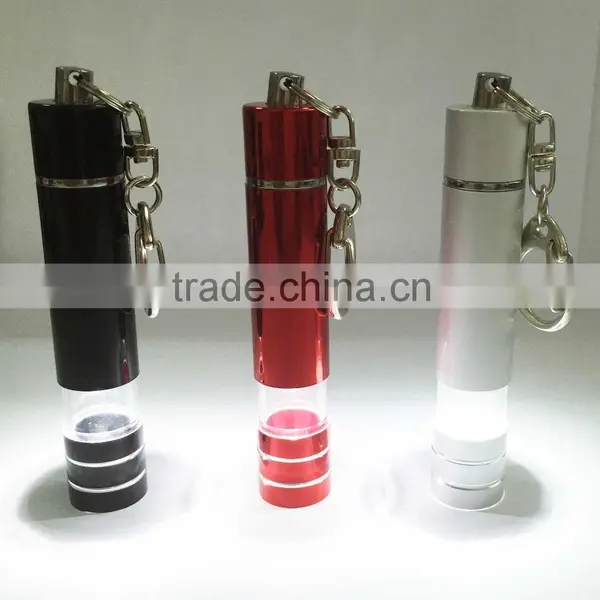 Mini Wholesale Retractable Led Keychain Flashlight photo-2