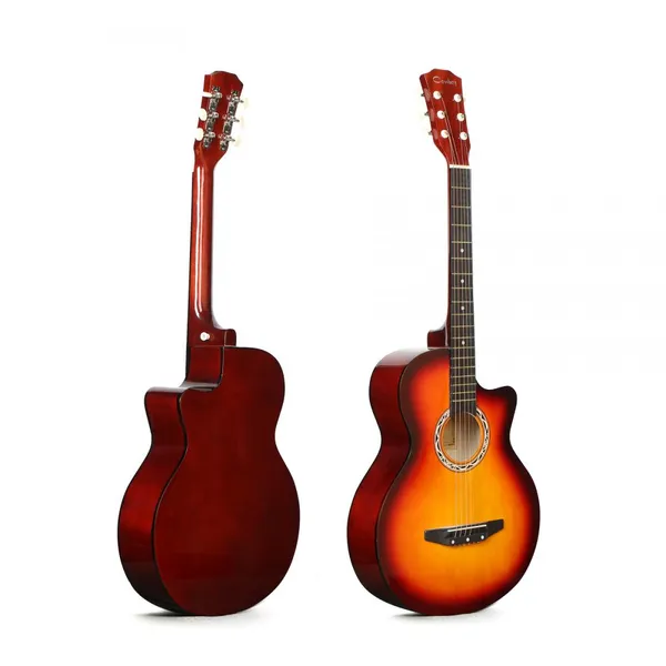 Cowboy38C Acoustic Guitar 38 Inch Factory Guitar Cheap Price for Guitar Beginners photo-4